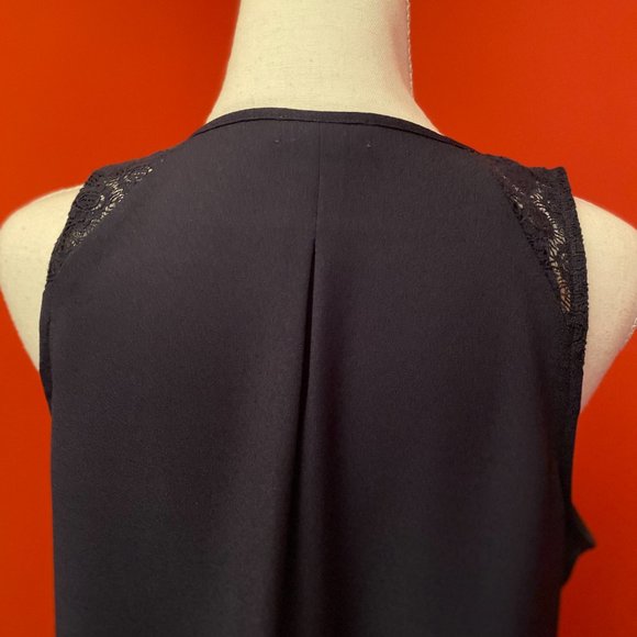 Sleeveless Navy Tunic - Picture 5 of 7